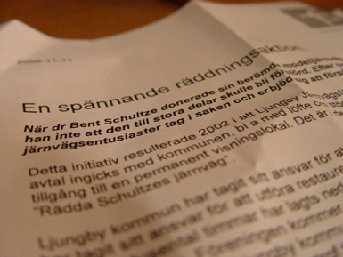 Bes&ouml;karna beh&ouml;vde inte bara se p&aring; t&aring;g utan kunde naturligtvis l&auml;sa om r&auml;ddningsaktionen ocks&aring;. Det kan du g&ouml;ra h&auml;r.