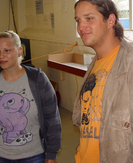 Idag, torsdag, jobbade inte Johan. Han hade med sig en Scout-kompis fr&aring;n Sk&aring;ne ist&auml;llet.