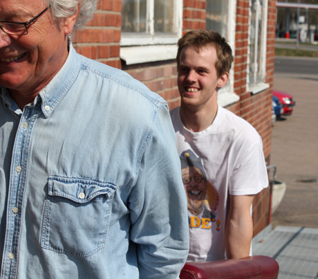 Danne har idag en mer positiv attityd &auml;n Johan. Det h&auml;r blir kul t&auml;nker han.