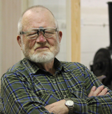 Staffan t&auml;nkte att &rdquo;Det gick fort&rdquo; och log &aring;t det komiska i situationen.