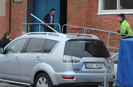 &hellip;medan Johan som var samordnare och projektledare tog p&aring; sig den svarta rocken och styrde upp arbetet, det vill s&auml;ga, slapp b&auml;ra.