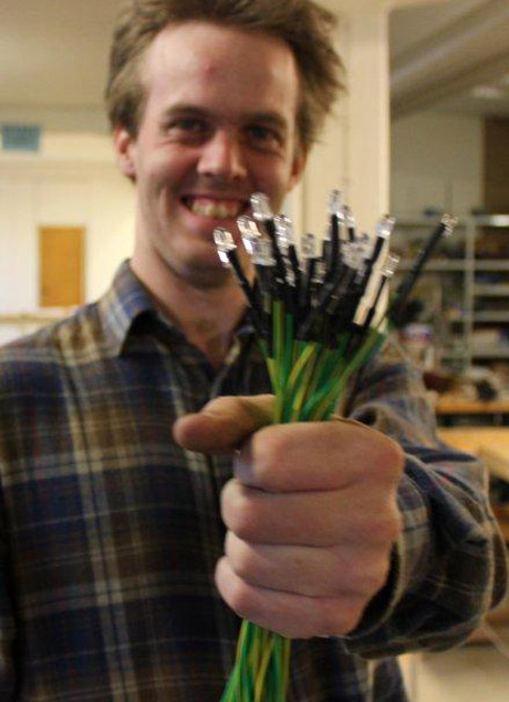 Om du tr&ouml;ttnat p&aring; att ge bort blommor, varf&ouml;r inte en bukett lysdioder?