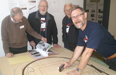 &Aring;ke, Staffan, Jonte och H&aring;kan laddar upp i Bolmenrummet. Vi &ouml;ppnar om n&aring;gon timme!