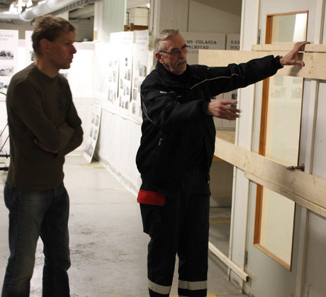 Sivert och Tomas planerar att &ouml;ppna ett Bolmen-kontor i mitten av utst&auml;llningen.