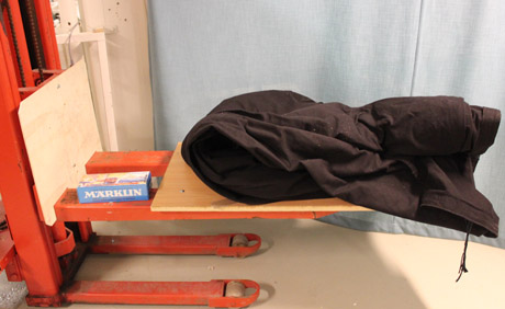 En bana som vi inte anv&auml;nt sedan f&ouml;re invigningen har idag avt&auml;ckts...