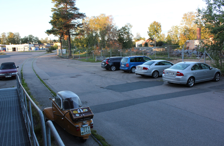 Det var riktigt m&aring;nga h&auml;r idag, trots v&auml;dret...