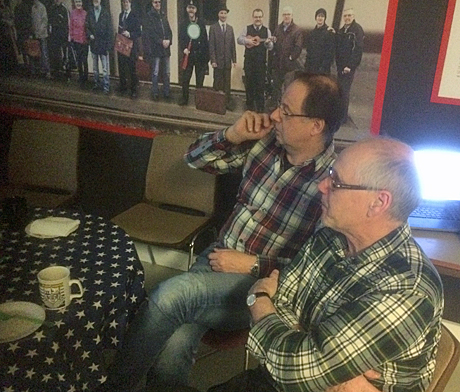 Ulf och Graham hade hittat en gemensam style kv&auml;llen till &auml;ra!